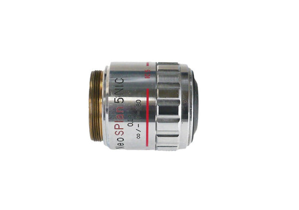 Olympus Microscope Objective Lens Neo Splan 5X NIC Olympus Microscope Objective Lens Neo Splan 5X NIC