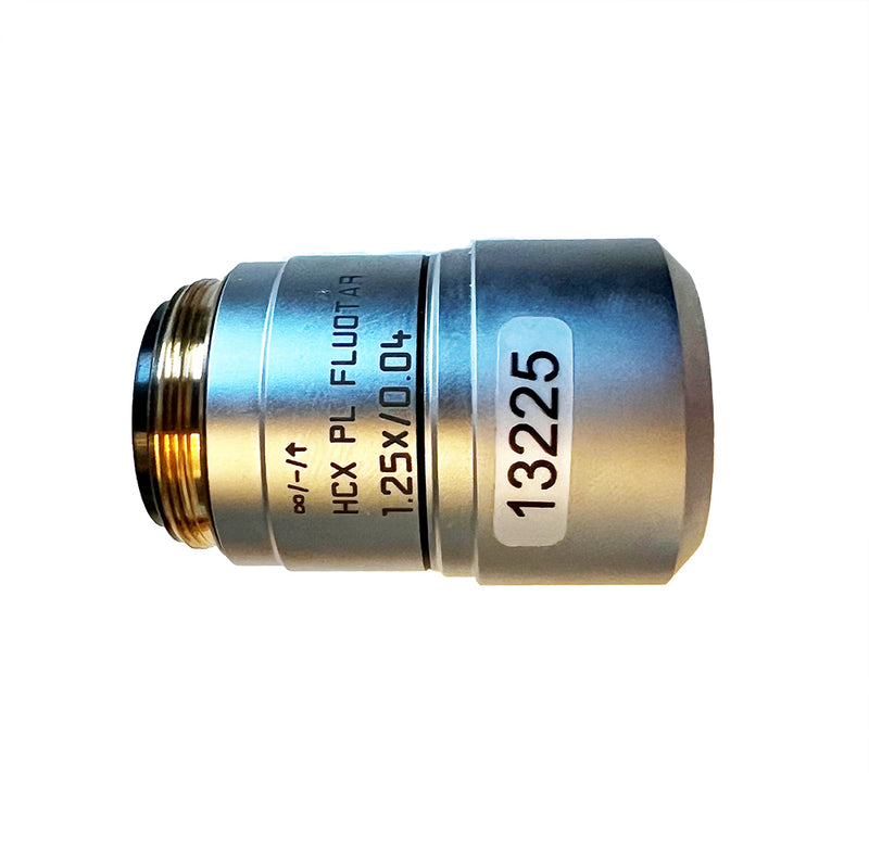 Leica Microscope Objective Lens HCx PL FLUATAR 1.25x