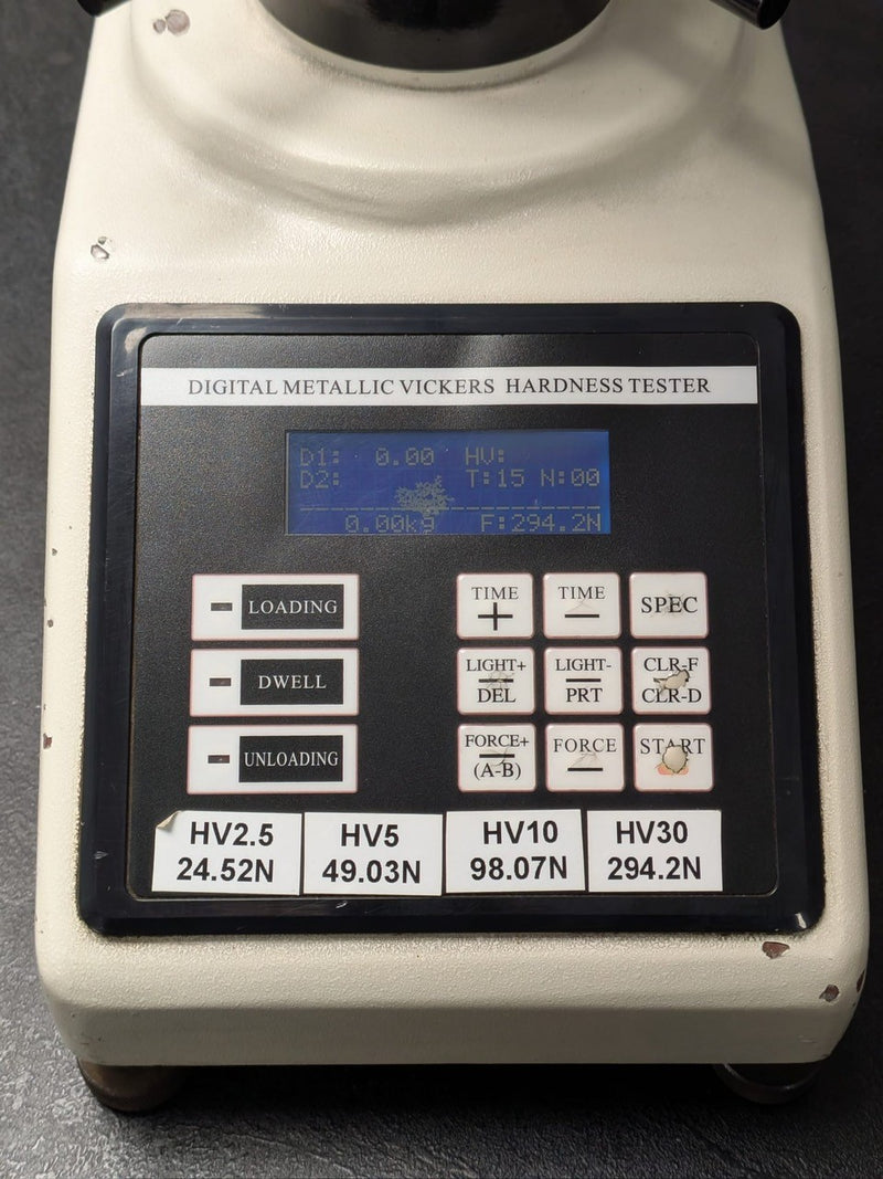 Used Vickers Hardness Tester HVC-30E