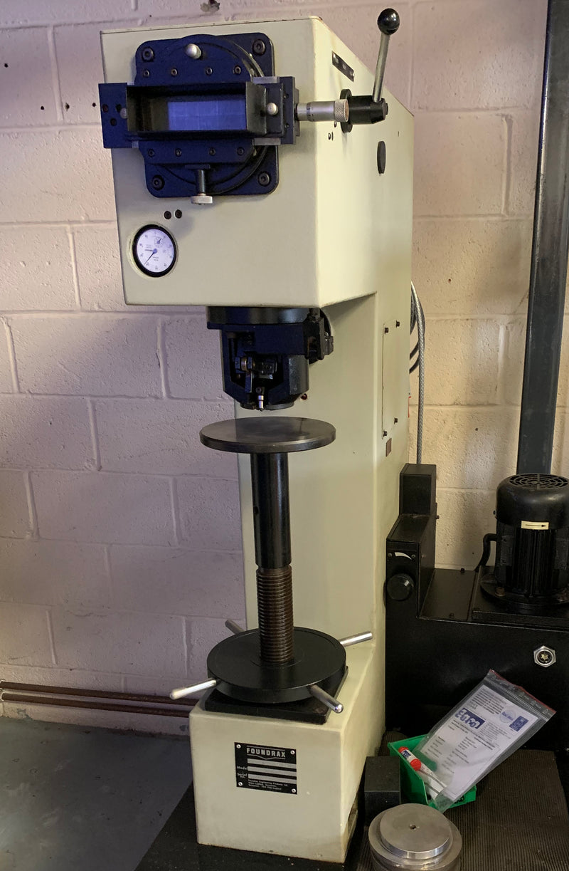 Foundrax Brinell Hardness Tester
