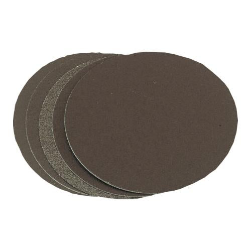 Metallurgical grinding discs with adhesive.