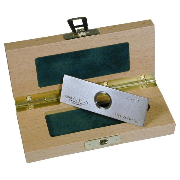 1mm Micrometer (UKAS Calibrated) open box