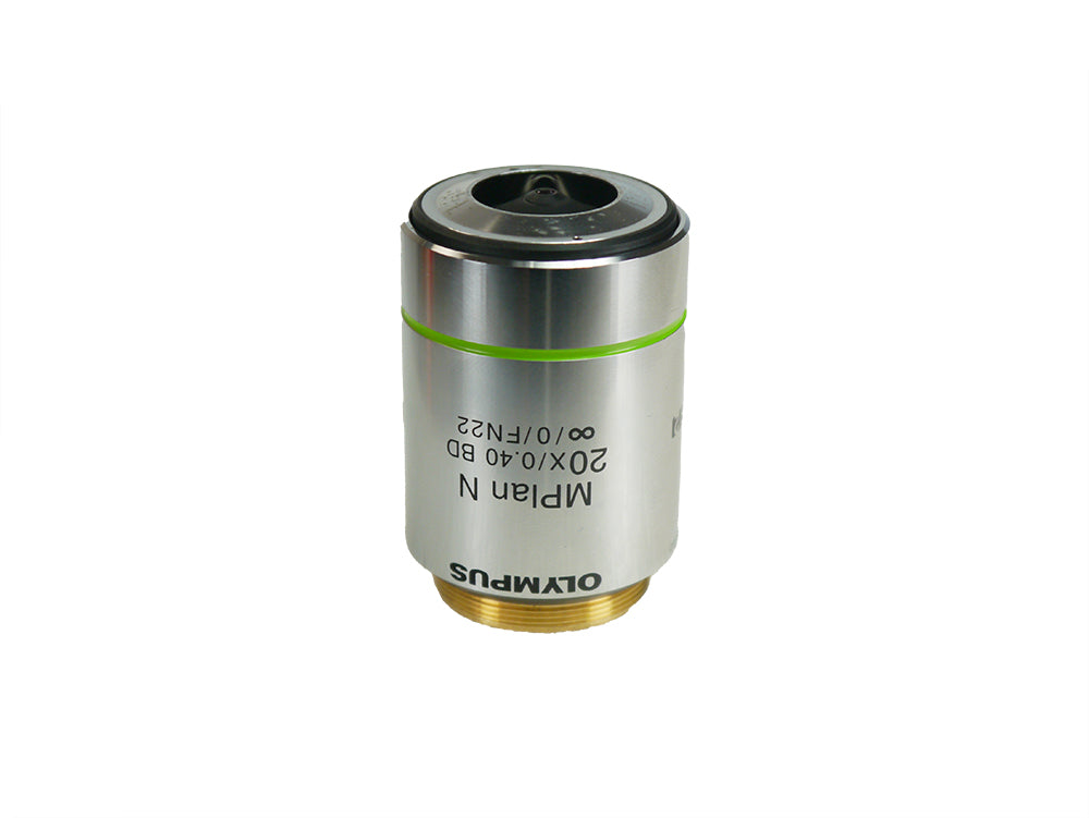 Used Olympus 20x Objective Mplan – Spectrographic Ltd