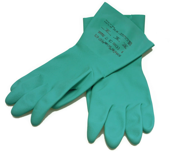 Flocked gloves for Chemical Handling (pk 5 pairs)