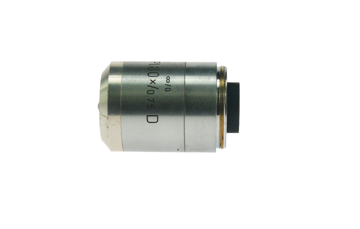 Leitz Microscope Objective Lens PL80X