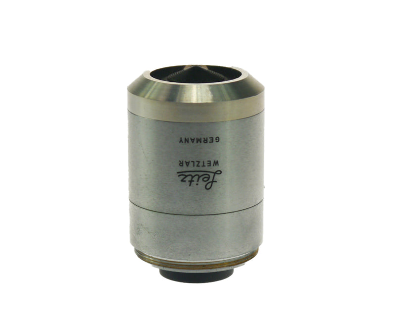 Leitz Microscope Objective Lens PL80X