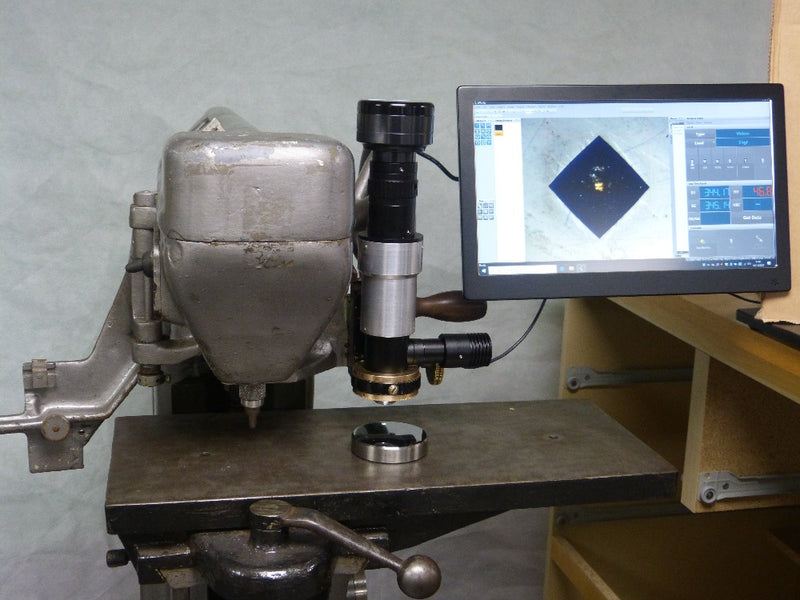 Indent Pro - Vickers Pedestal microscope upgrade