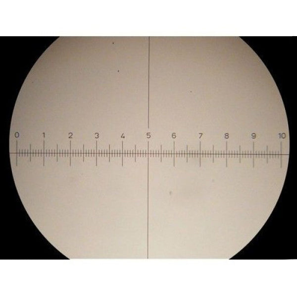 Microscope Eyepiece Reticule Glass 10 mm./100.