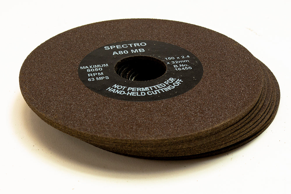 Anglo Abrasive Cutting Wheels 150mm x 1.6 x32mm A80MB Pack of 10