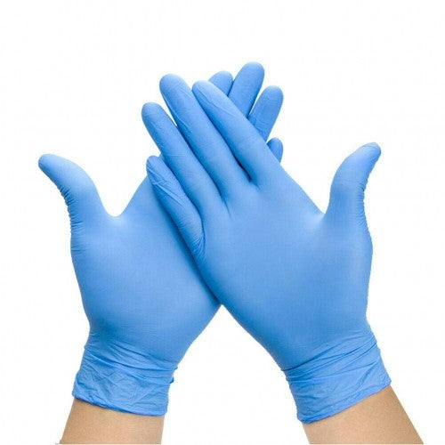 Box 200 - Omnitex Premium Disposable Blue Nitrile Gloves