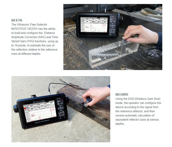 Ultrasonic Flaw Detector NOVOTEST UD3701