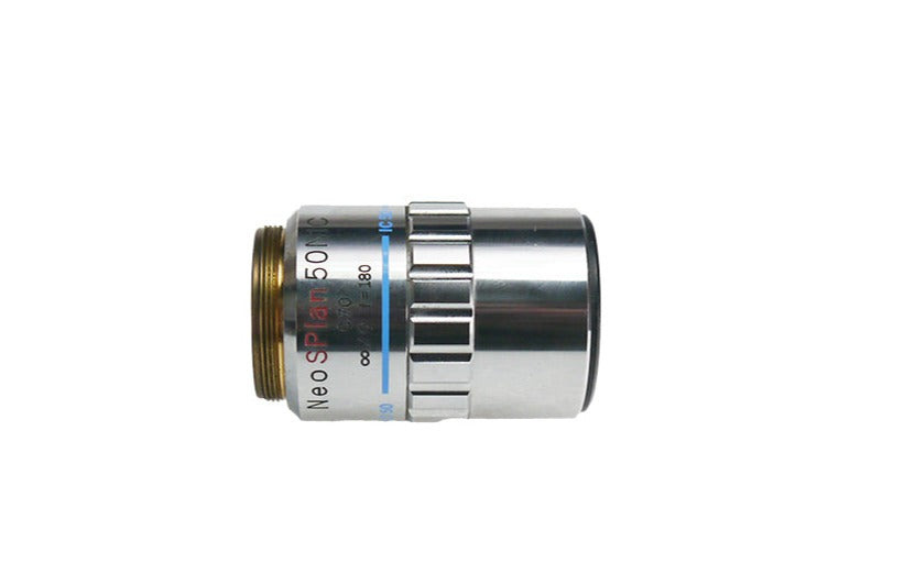 Olympus Microscope Objective Lens NEO S plan 50 NIC – Spectrographic Ltd