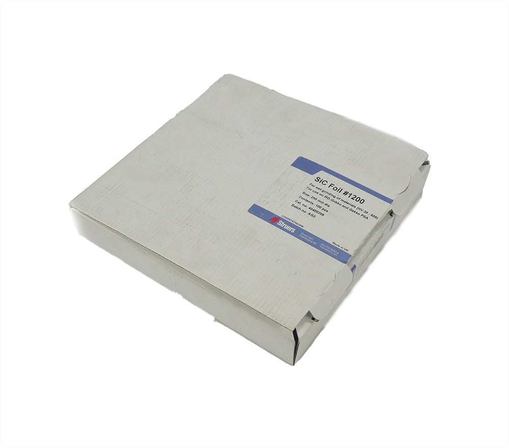 Struers SIC foil P1200 200mm grinding papers